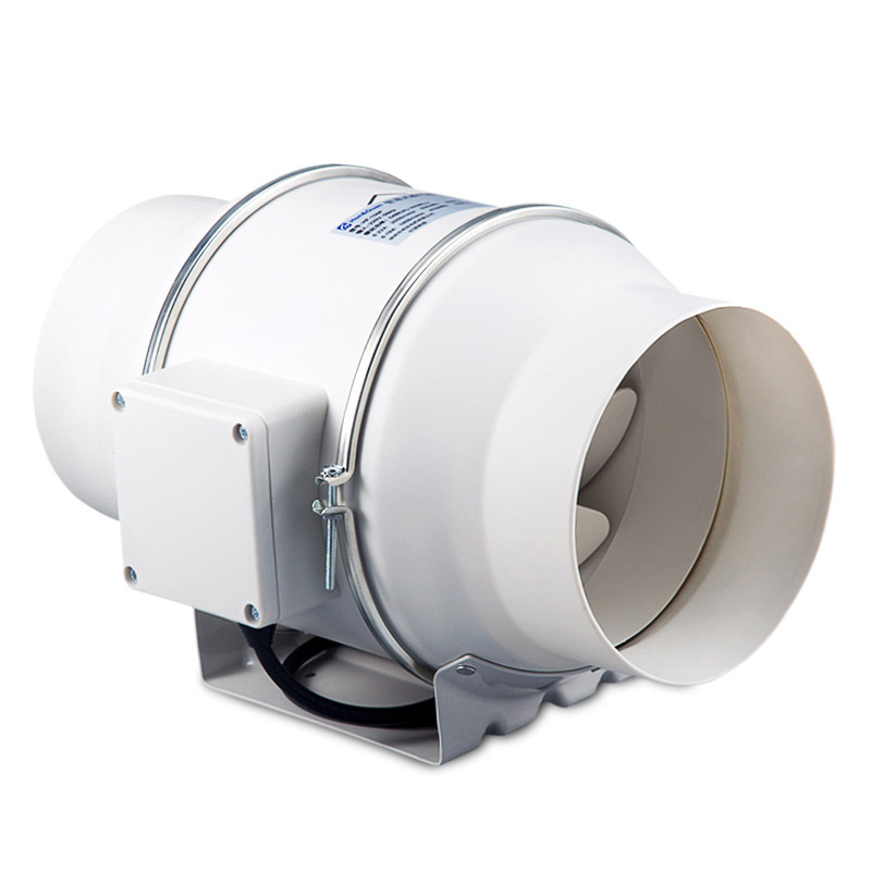 Home Bathroom Vent Fans - 6'' Inline Duct Fan Air Ventilator
