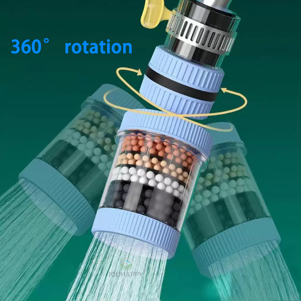 Home Bathroom Water Filter - 6 Layers Faucet Water Filter Universal