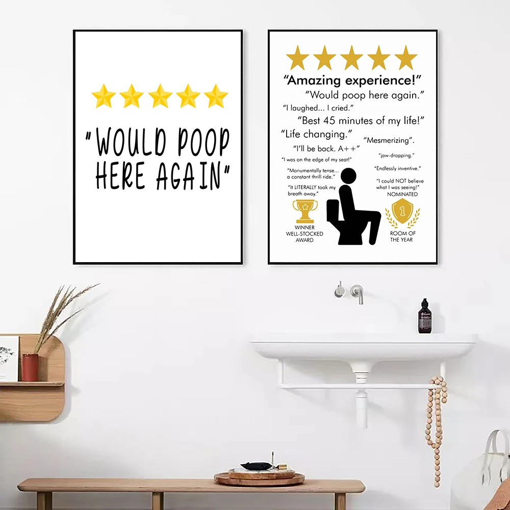 Toilet Humour Bad Smell Cute L - Home Bathroom Rules ulasan dan harga
