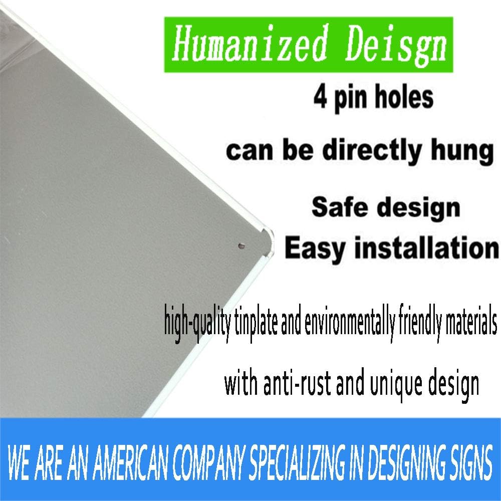 Cusde Toilet Rules Metal Tin S - Home Bathroom Rules ulasan dan harga