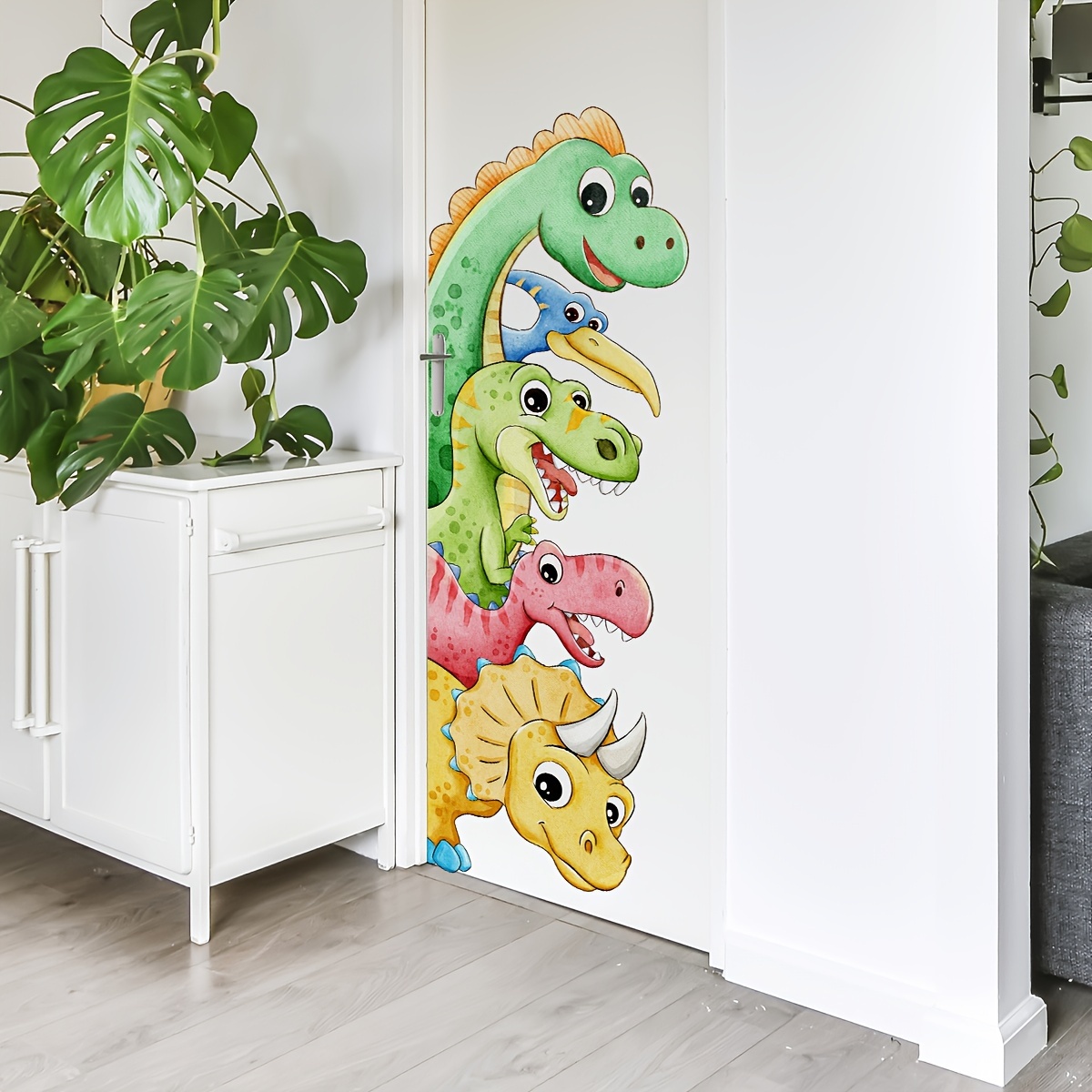 1Pc Hand-Painted Dinosaur Cart - Home One Bathroom ulasan dan harga