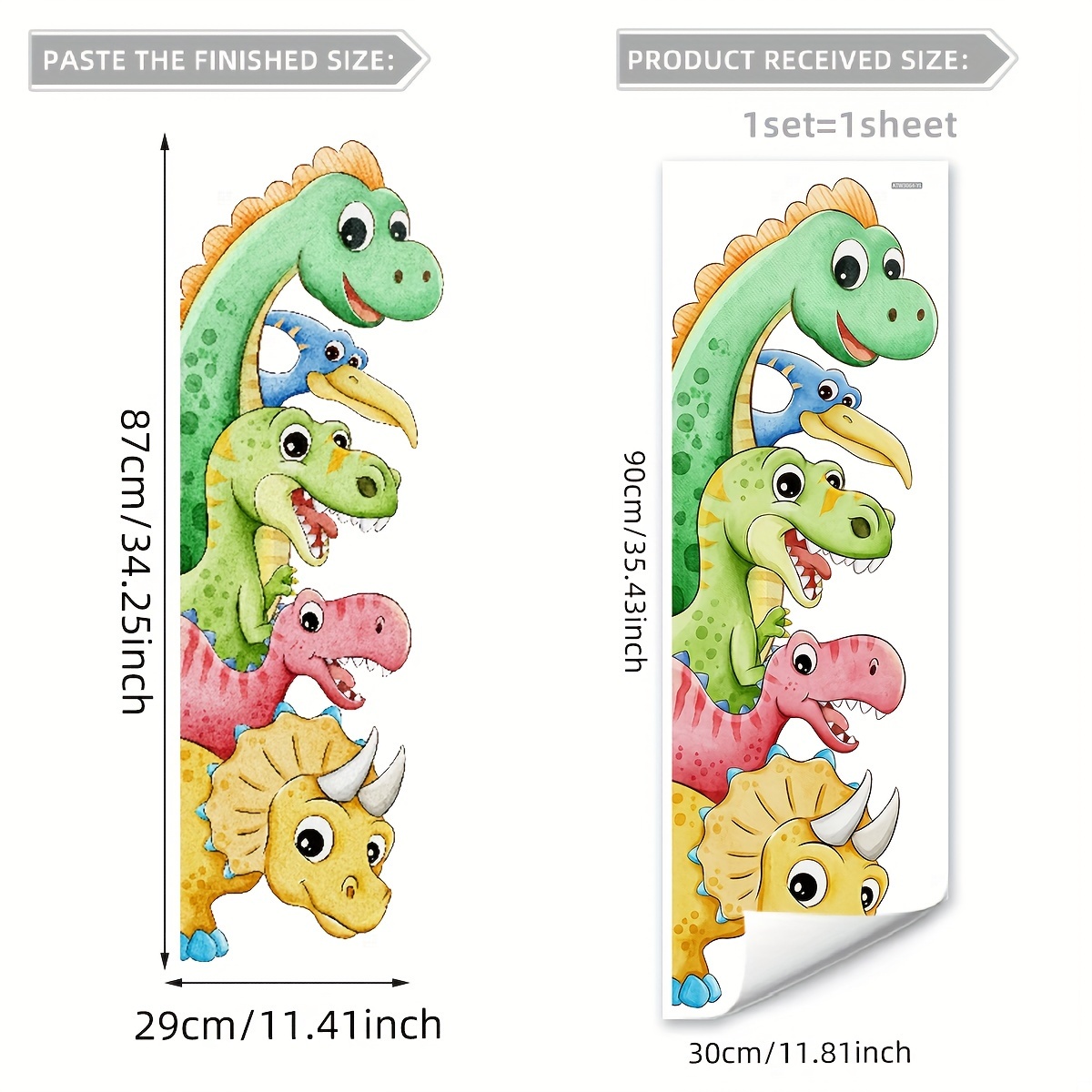 1Pc Hand-Painted Dinosaur Cart - Home One Bathroom ulasan dan harga