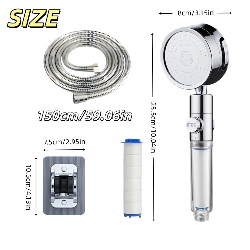 Visible Filter Window Handheld - Home Bathroom Water Filter ulasan dan harga