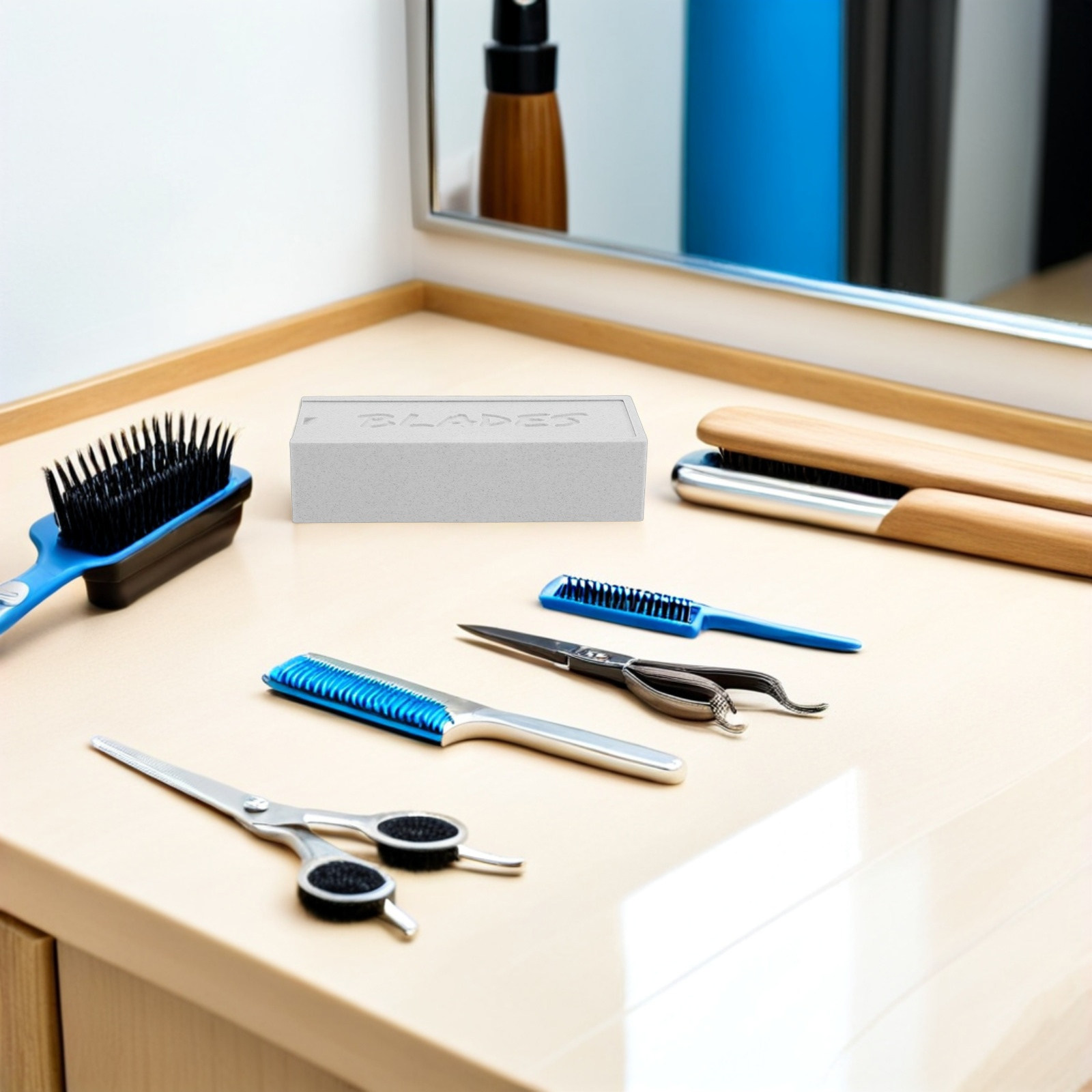 White Double Compartment Blade - Home One Bathroom ulasan dan harga