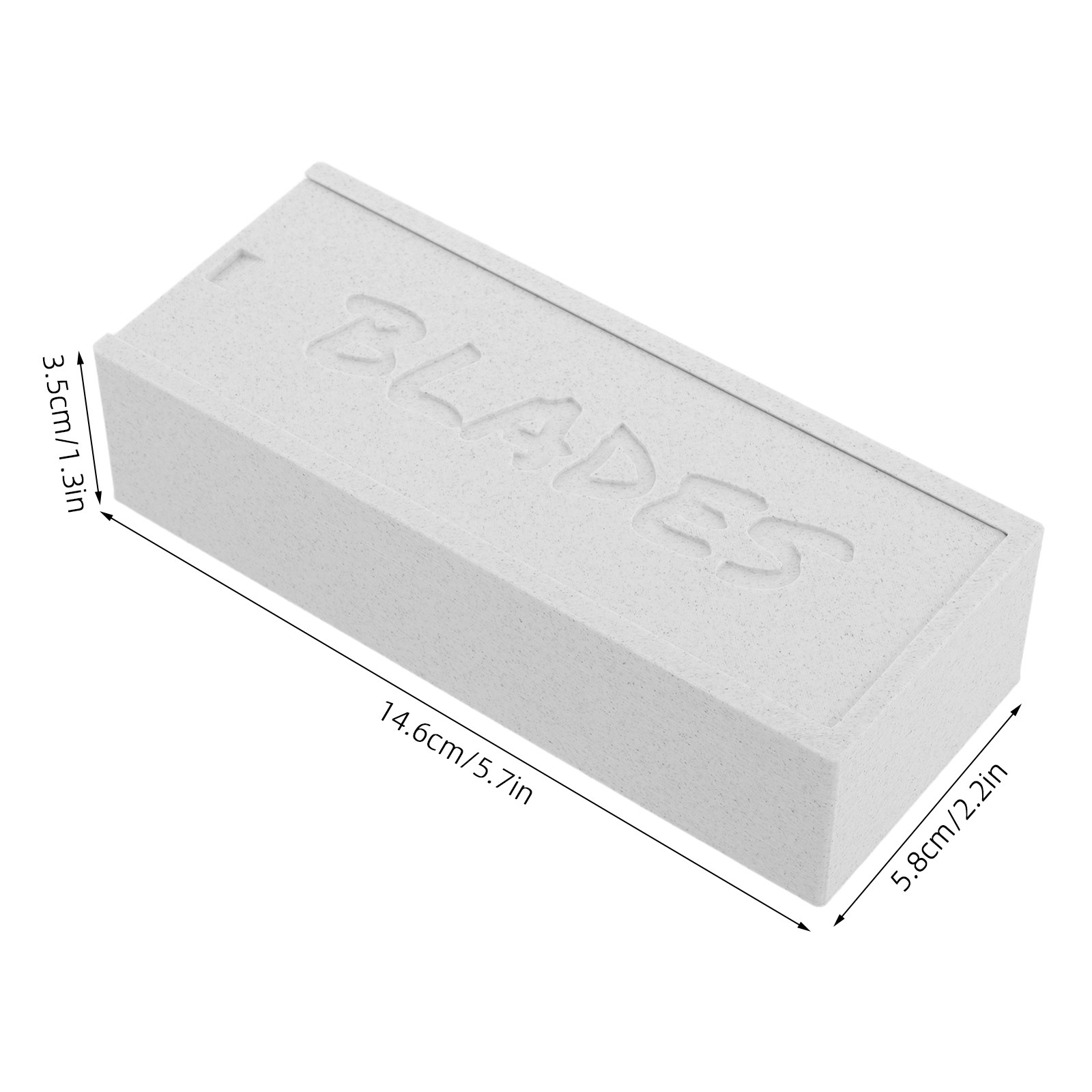 White Double Compartment Blade - Home One Bathroom ulasan dan harga