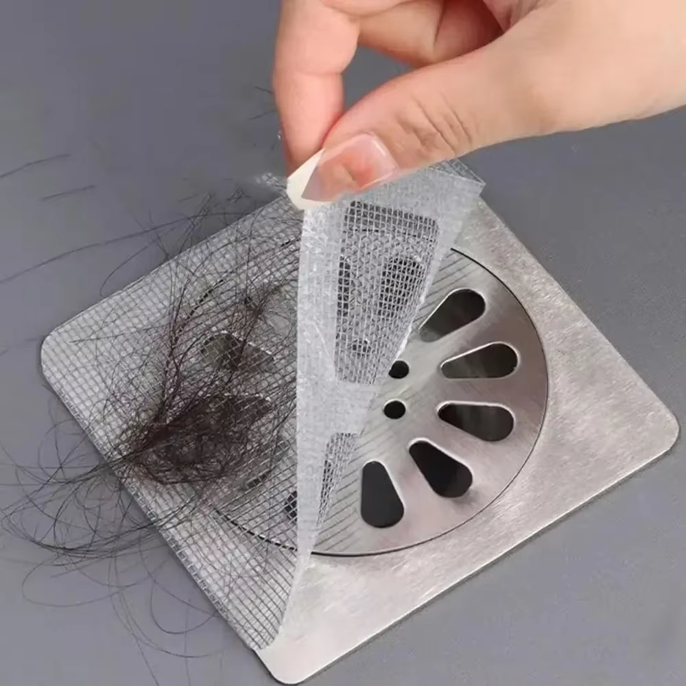 Disposable Shower Drain Hair C - Home Bathroom Water Filter ulasan dan harga