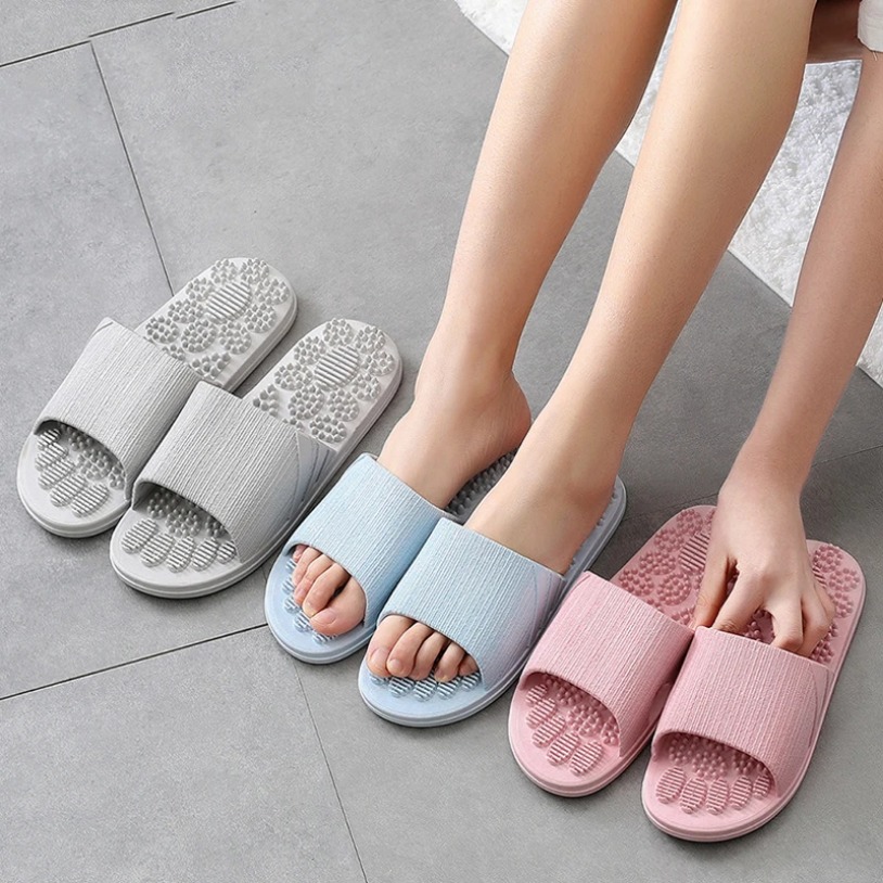 Summer Women Men Slippers Foot - Home One Bathroom ulasan dan harga