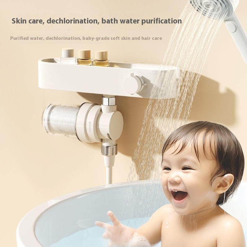 Pre-shower head, shower set fo - Home Bathroom Water Filter ulasan dan harga