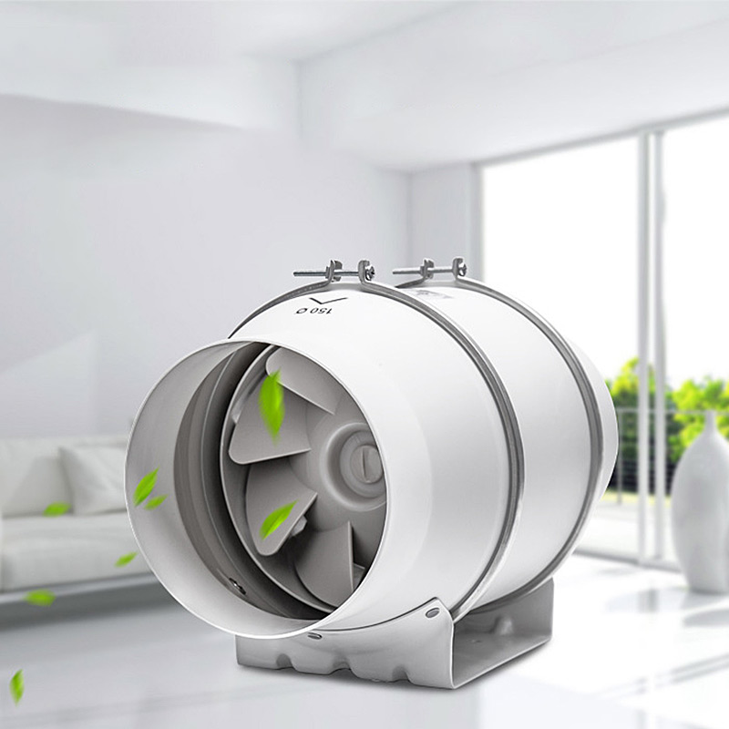 6'' Inline Duct Fan Air Ventil - Home Bathroom Vent Fans ulasan dan harga