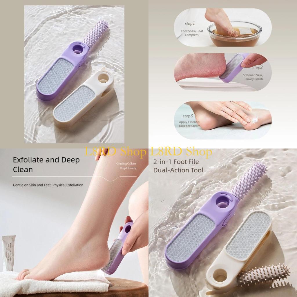 L8RD (1 Piece) Foot File Sided - Home One Bathroom ulasan dan harga