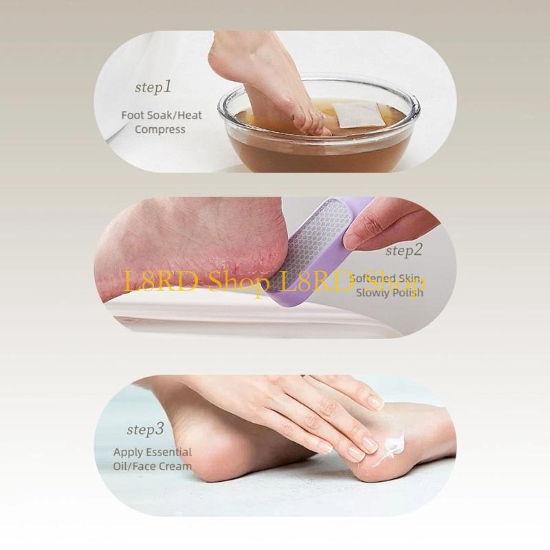 L8RD (1 Piece) Foot File Sided - Home One Bathroom ulasan dan harga