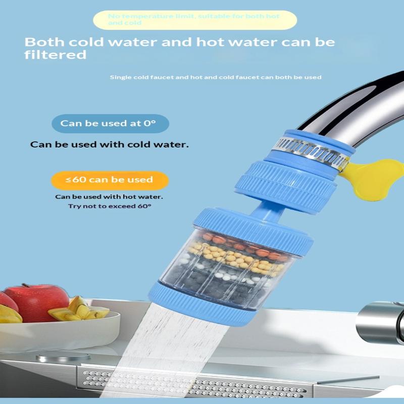Universal 360 Degree Rotatable - Home Bathroom Water Filter ulasan dan harga
