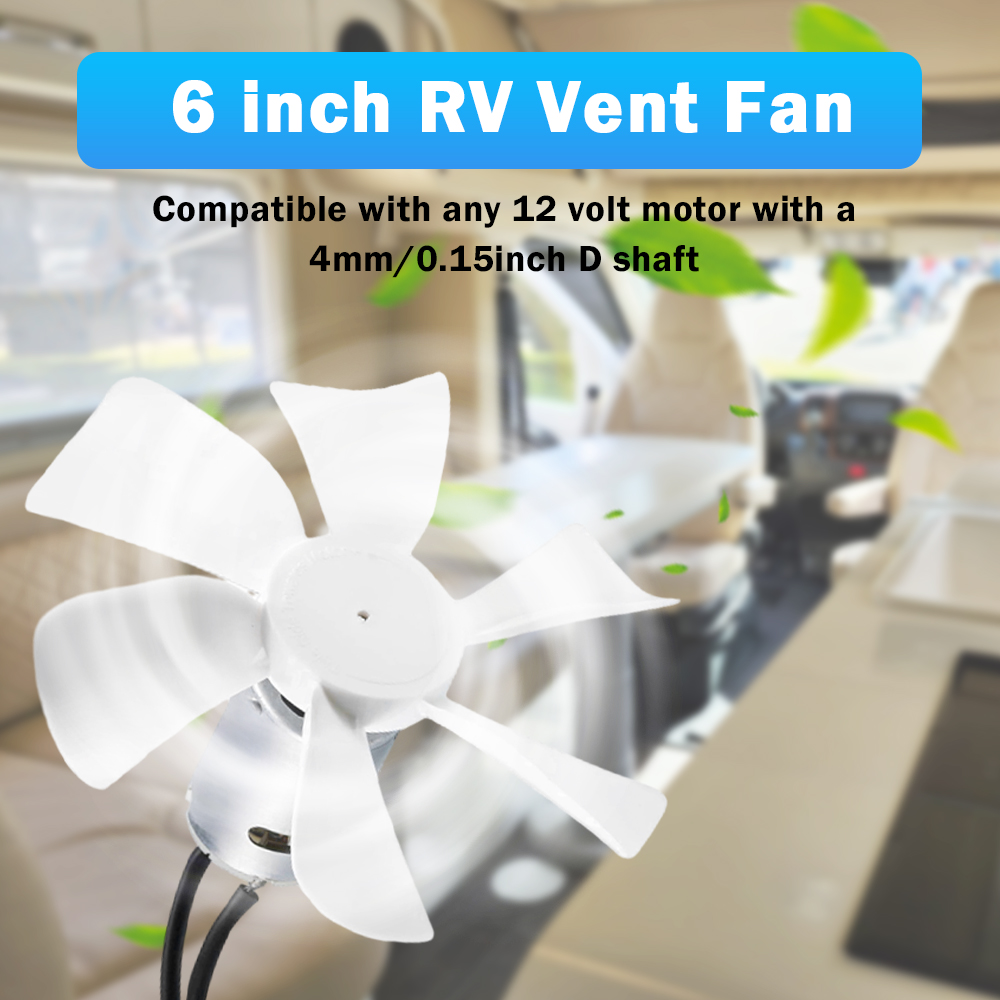 RV Exhaust White Vent Fan Blad - Home Bathroom Vent Fans ulasan dan harga