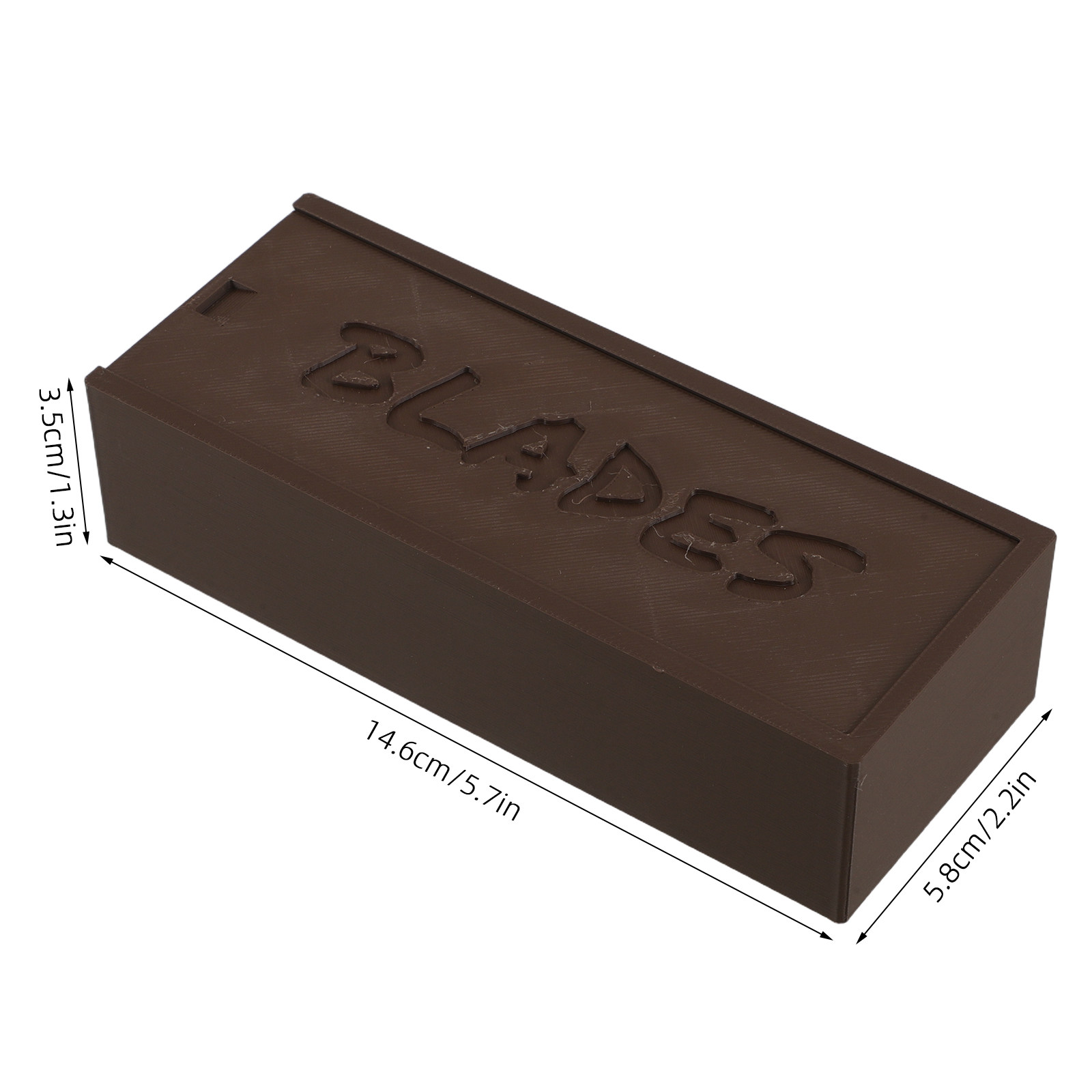 Brown Double Compartment Blade - Home One Bathroom ulasan dan harga