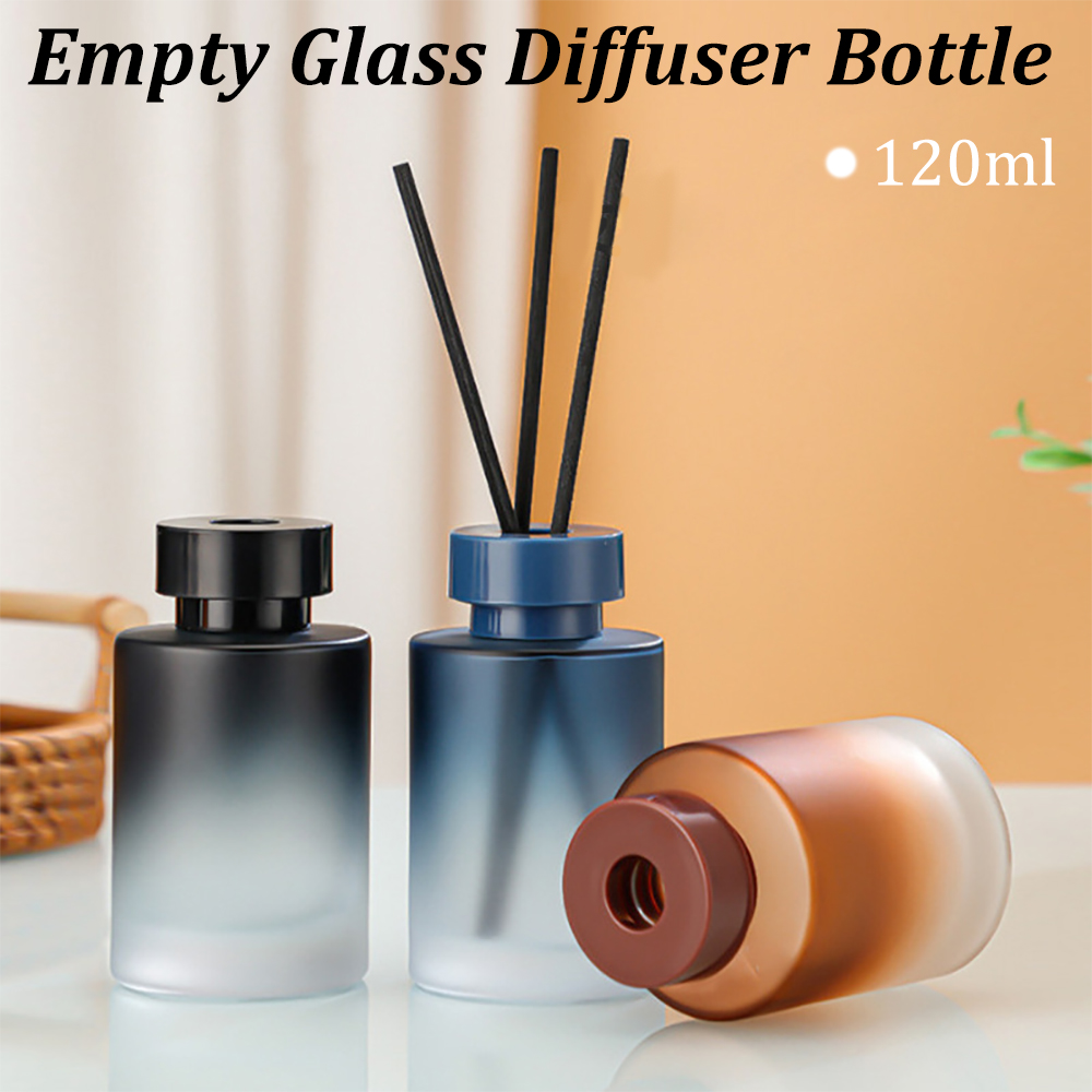 120ML Empty Glass Diffuser Bot - Home One Bathroom ulasan dan harga
