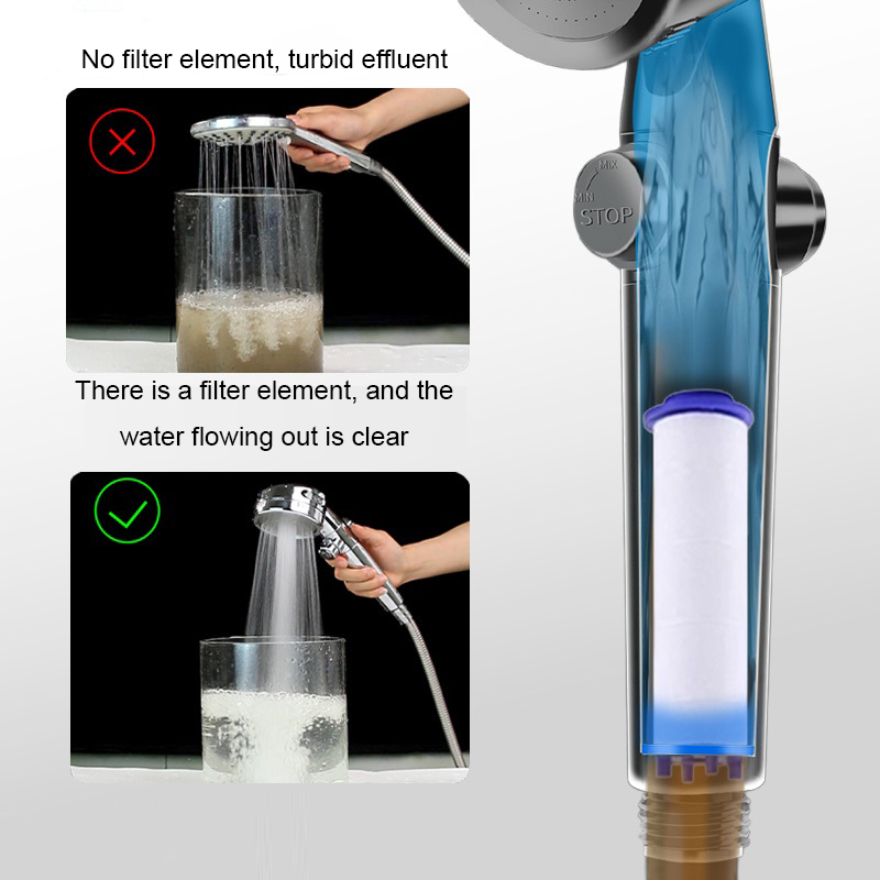 5/10PCS Shower Filter Increase - Home Bathroom Water Filter ulasan dan harga