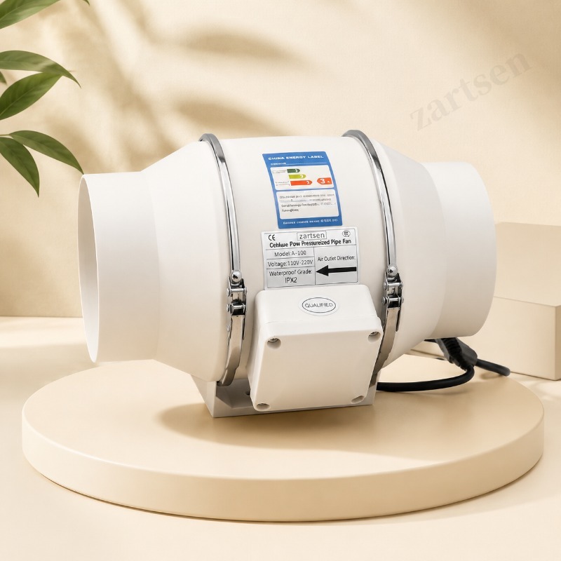 4/5/6 Inch Mixed Flow Inline F - Home Bathroom Vent Fans ulasan dan harga